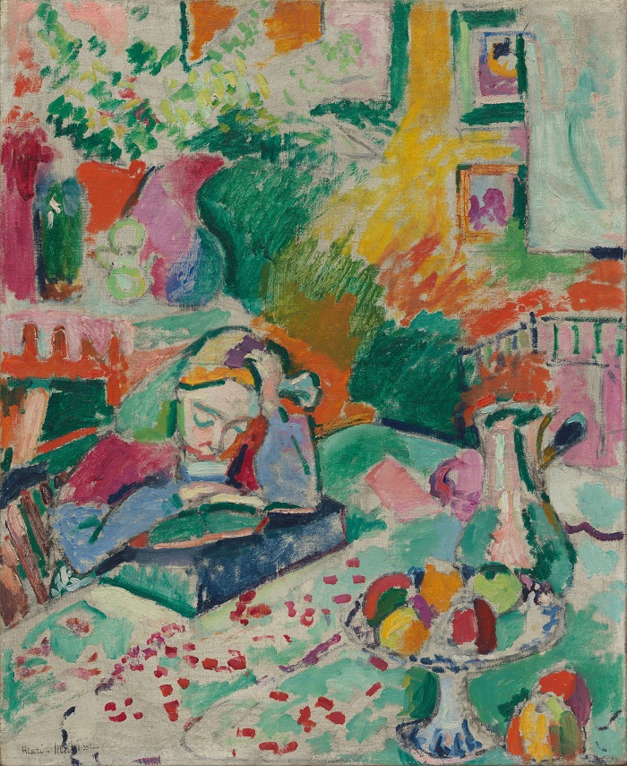 Interior with young girl- Henri Matisse
