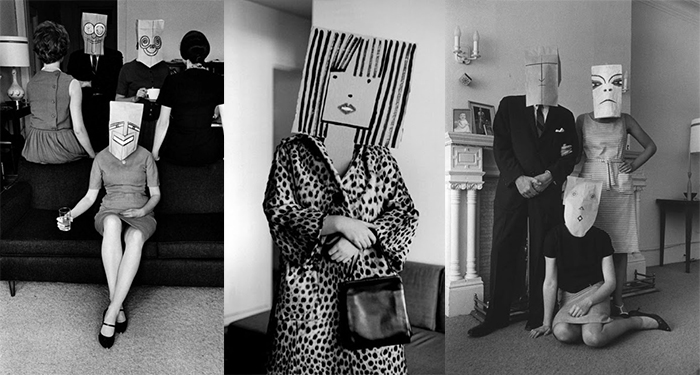 Mask Series with Saul Steinberg Photographs by Inge Morath