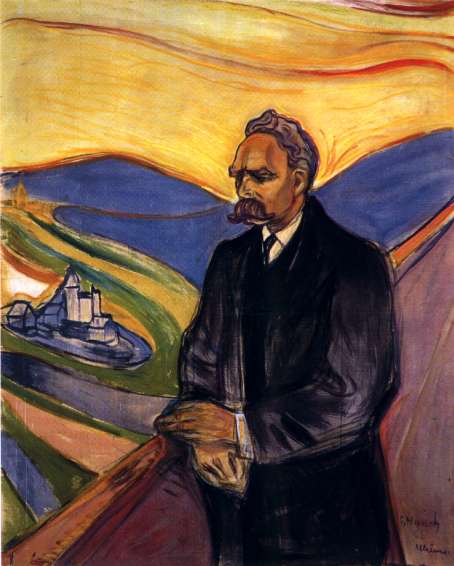 Ο Φρίντριχ Νίτσε από τον Edward Munch, το διάσημο ζωγράφο της «Κραυγής».