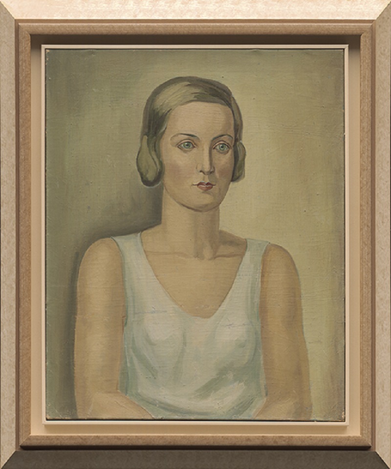 Γεράσιμος Στέρης (Σταματελάτος) (Διγαλέτο Κεφαλλονιάς 1898 - Ν. Υόρκη 1987) Προσωπογραφία γυναίκας, π. 1935