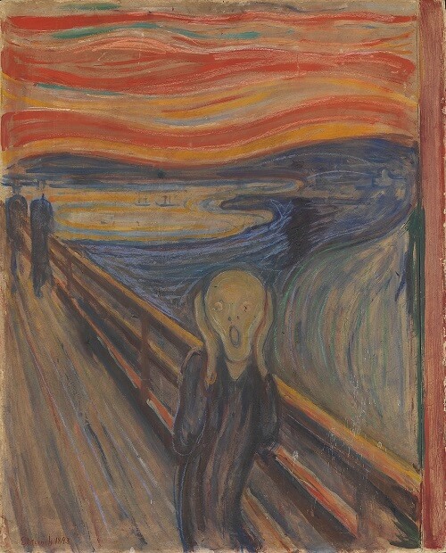 The Scream, Edvard Munch