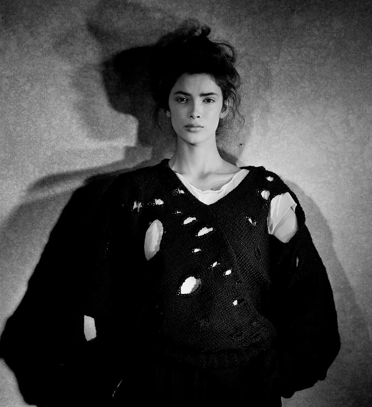 Η δημιουργική "αλητεία" της Rei Kawakubo, editorial από τον Peter Lindbergh, 80s.