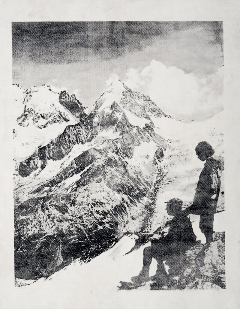 Ορειβάτες στο Corvatsch (από τη σειρά Monuments), 2022