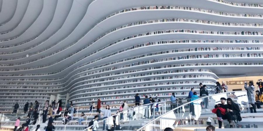 βιβλιοθήκη Κίνα